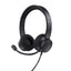 Trust auriculares USB supraaurales para PC microfono con cancelación de ruido y diadema ajustable negro - 25089