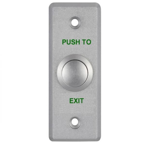 BOTON DE SALIDA Y EMERGENCIA HIKVISION DS-K7P02(O-NEU) (E) MAX. 36 VDC 3 A COMPATIBLE CON MARCOS DE PUERTA HUECOS Y CAJAS ELECTRICAS EMPOTRADAS 302900560