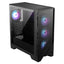 Case gaming RGB MSI mag forge 321R airflow mid tower ventiladores 4 de 120 mm con vidrio lateral 306-7G23R15-HH9