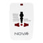 Adaptador universal Nova FEU001001C para viajes