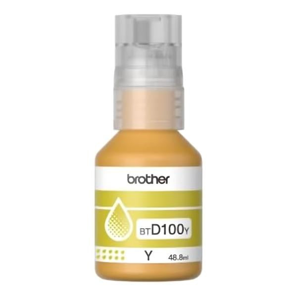TINTA BROTHER BTD100YMEX INKJET UHY PARA MINI21TH