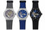 Reloj Analogico de Pulsera con Banda de Cuero - Azul