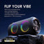 Parlante RGB Oraimo rover 12W bluetooth a prueba de salpicaduras OBS-53D