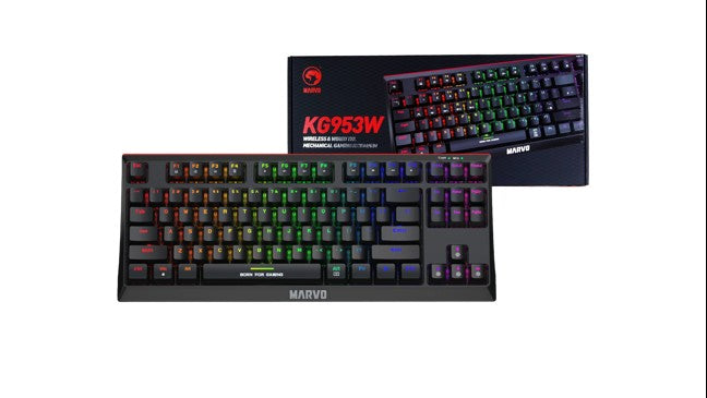 TECLADO LINEA PRO GAMING KG953W MARVO SP-B