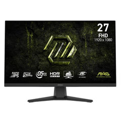 MONITOR GAMING MSI MAG 272F X24 27" PLANA FHD 1920X1080 240 HZ RAPID IPS AMD FREESYNC PREMIUM 9S6-3CE11M-026