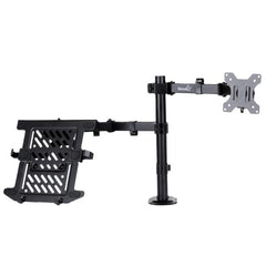 SOPORTE DE ESCRITORIO PARA MONITOR Y LAPTOP NOVA FDBM2008001C 14"-32" VESA 75X75 100X100 8KG
