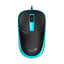 Mouse Genius DX-123 Alambrico USB-A 1200DPI 31010033401 - Negro/azul