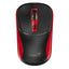 Mouse Genius NX-7123 inalambrico 1200DPI negro rojo