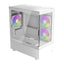 Case RGB Aerocool viewport MINI-G-WT-V2 mini tower ventiladores 3 de 120 mm con vidrio frontal, lateral y malla accm-es09133.21