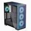 Case RGB Apnx C1-R-CF-V1 mid tower ventiladores 3 de 140 mm y 1 de 120 mm con malla frontal y lateral apcm-cr01143.c1