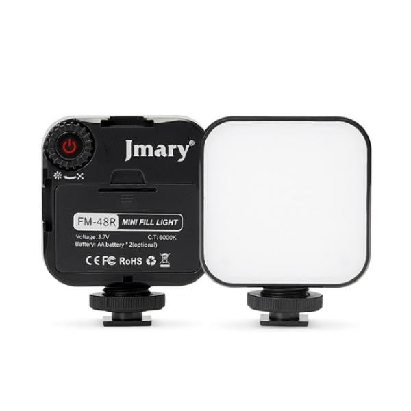 PANEL DE LUZ PARA CAMARA FM-48R JMARY NEGRO