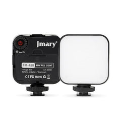 PANEL DE LUZ PARA CAMARA FM-48R JMARY NEGRO