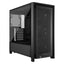 Case Corsair frame 4000D rs mid tower ventiladores 3 de 120 mm con vidrio lateral y malla frontal CC-9011312-WW