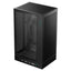 Case Deepcool CH270 digital mini tower sin ventilación incluida con vidrio lateral y malla frontal R-CH270-BKNDM0-G-1