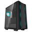 Case RGB Deepcool CC560 V2 mid tower ventiladores 4 de 120 mm con vidrio lateral y malla frontal R-CC560-BKGAA4-G-2