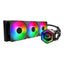 Enfriamiento liquido RGB Cooler Master masterliquid 360 Core II 360 mm AM4 AM5 y lga 1851 1700 en adelante MLW-D36M-A18PA-R1