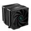 Enfriamiento de aire Deepcool AK620 zero dark LGA2066 AM5 2x120 mm fdb R-AK620-BKNNMT-G-1