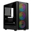 Case Eagle Warrior CG05AMRA001C mini tower ventiladores 3 de 120 mm con vidrio lateral