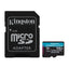 Memoria micro sdxc Kingston 128GB clase 10 uhs-i V30 200mbps