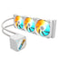Enfriamiento liquido RGB Gigabyte gaming 360 ice 3x120 mm 360 mm gp-gigabyte gme 360I