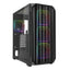 Case RGB Sharkoon AK5M mid tower ventiladores 4 de 120 mm con vidrio lateral 4044951041671