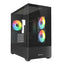 Case RGB Sharkoon MK6 mid tower ventiladores 3 de 120 mm con vidrio lateral 4044951041794