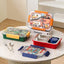 Lonchera Cartoon 304 con Salsera HXD6826 1000ml+150ml - Roja