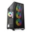 Case RGB Sharkoon VK4 mid tower ventiladores 4 de 120 mm con vidrio lateral 4044951044115