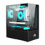 Case gamer Eagle Warrior CG01Q8RA003C RGB 3 ventiladores