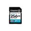 Kingston canvas go PLUS 256GB sdxc tarjeta memoria para cámaras 4K