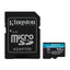Memoria Kingston 512GB microsdxc clase 10 U3 V30 A2