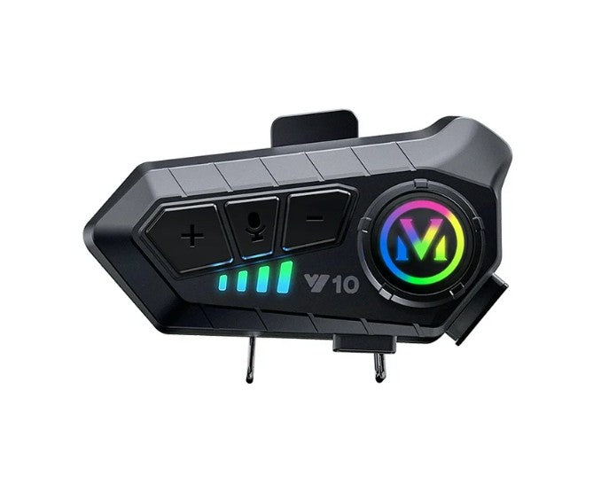 AUDIFONO MANOS LIBRES INTERCOMUNICADOR PARA CASCO Y10-2X NEGRO