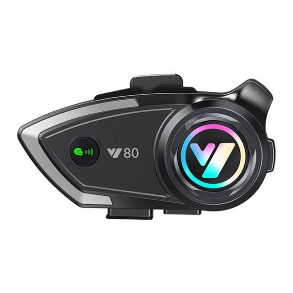 AUDIFONO MANOS LIBRES INTERCOMUNICADOR PARA CASCO Y80 NEGRO