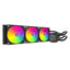 Enfriamiento liquido RGB Eagle Warrior frostbite HL360 FCFWT392001C aio 3x120 mm 4 pin pwm LGA115X 1700