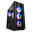Case RGB Deepcool matrexx 50 add-rgb 4F mid tower ventiladores 4 de 120 mm con vidrio frontal y lateral DP-ATX-MATREXX50-AR-4F-NE