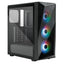 Case RGB Cooler Master CMP520 mid tower ventiladores 3 de 120 mm con fuente de poder mwe bronze 650 V3 spectrum V3 CP520-KGNN65-SA0