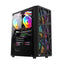 Case RGB Formula V Line mana black ar mid tower ventiladores 4 de 120 mm con malla fontal y panel lateral 4711401662815