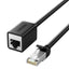 Cable de extensión ethernet UGREEN NW112 cat 6 f utp RJ45 macho a hembra 0.5 m 11278