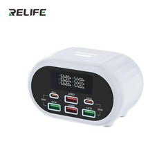 ADAPTADOR CARGADOR RL-309U RELIFE BLANCO 6 USB