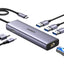 Hub Ugreen CM512 6 en 1 USB-C HDMI 4K PD100W