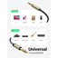 Cable UGREEN AV127 3.5 mm a 6.35 mm trs estereo 2M 10628