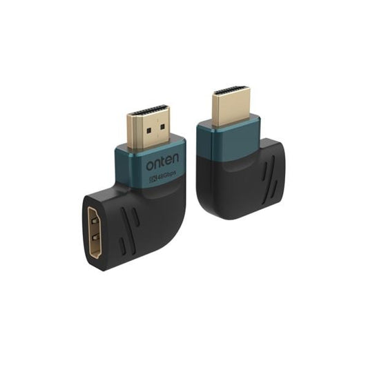 ADAPTADOR HDMI TIPO A MACHO A HDMI TIPO A HEMBRA OTN-HD815 ONTEN NEGRO VERDE