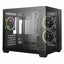 Case Deepcool CG330 3F mid tower ventiladores 3 de 120 mm con panel frontal y lateral R-CG330-BKNGM3-G