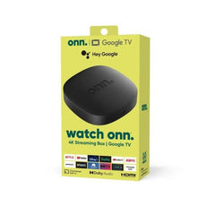 DISPOSITIVO STREAMING WATCH 4K ONN GOOGLE OUTLET NEGRO