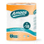 Amoos papel higienico compac pluss 400 hojas dobles paq 6 rollos bulto 7 paq H624828