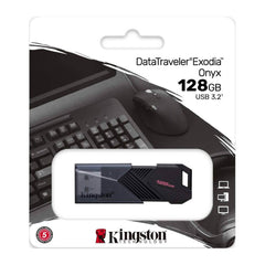 Kingston usb data traveler exodia USB 3.2 128GB negro turquesa - DTXS/128GB