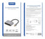 Onten cable mini displayport a HDMI VGA 4K 60 Hz OTN-5131B