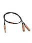 Earldom cable divisor audio 3.5 mm macho a 2 hembra ET-AUX201