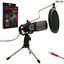 Marvo MIC-02 microfono pc linea scorpion RGB para streaming
