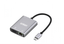 Cable adaptador tipo c a HDMI +gigabit+ PD OTN-91188 Onten